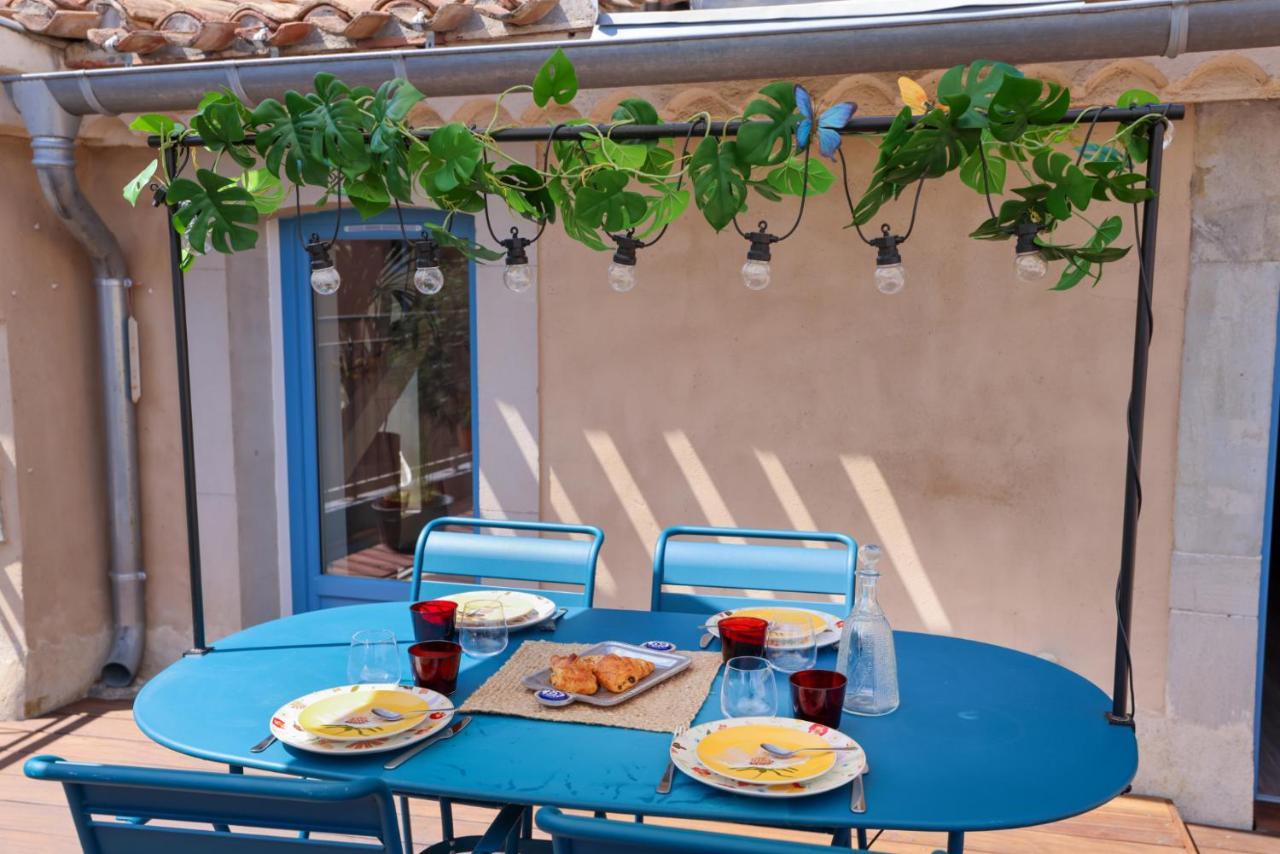 Апартаменты La Terrasse Tapaja Vue Conciergeriedamecarcas Каркассон Экстерьер фото